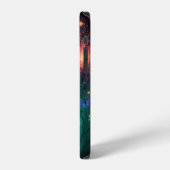 Coque iPhone 12 Poussière de Pixie de Forêt Enchantée de Fée Magiq (Côté gauche)