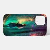 Coque iPhone 12 Poussière de Pixie de Forêt Enchantée de Fée Magiq (Verso Horizontal)