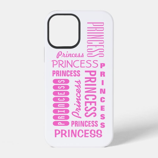 Coque iPhone 12 "Princesse" (Verso)