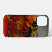 Coque iPhone 12 Pro Abeille et Fleur (Verso Horizontal)