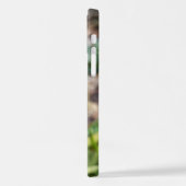 Coque iPhone 12 Pro Abeille sur Muscari Armeniacum, Grape Hyacinth (Côté gauche)