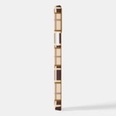 Coque iPhone 12 Pro Abstract Shades of Brown iPhone 12 Pro Case (Côté droit)