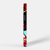 Coque iPhone 12 Pro Abstrait coloré, (Côté droit)