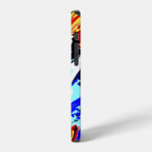 Coque iPhone 12 Pro Abstrait coloré, (Côté gauche)