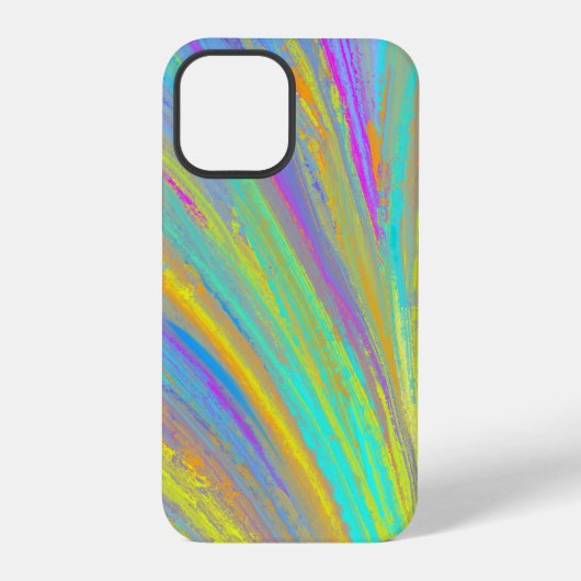 Coque iPhone 12 Pro Abstrait Tropical Summer Fun (Verso)