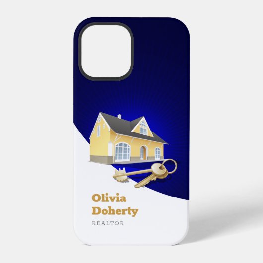 Coque iPhone 12 Pro Agent immobilier | Maison Parfaite (Verso)