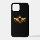Coque iPhone 12 Pro Ailes de Steampunk (Verso)