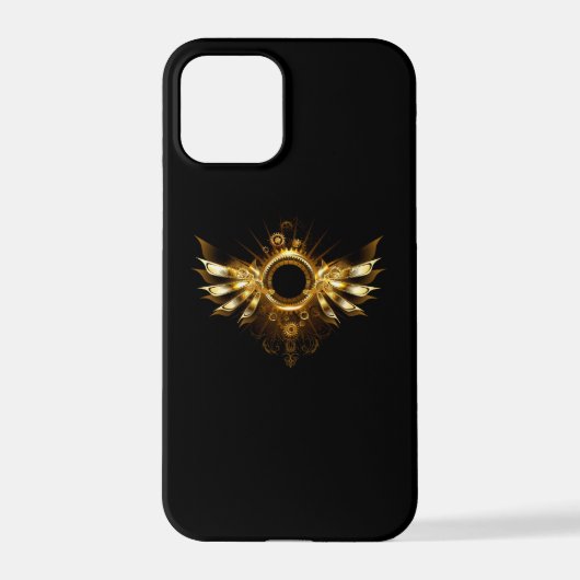 Coque iPhone 12 Pro Ailes de Steampunk (Verso)