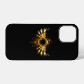 Coque iPhone 12 Pro Ailes steampunk (Verso Horizontal)