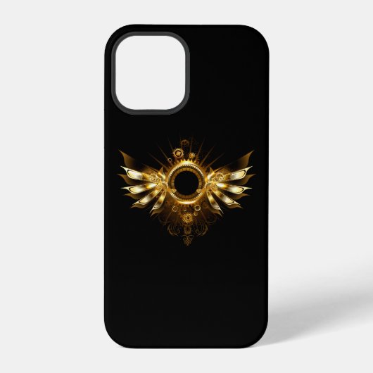 Coque iPhone 12 Pro Ailes Steampunk (Verso)