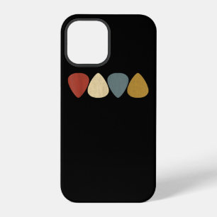 Coque iPhone 12 Pro Amateur de guitare Cadeau de médiator Guitariste