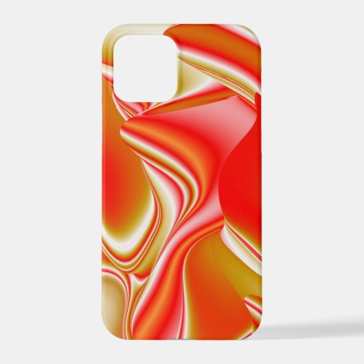 Coque iPhone 12 Pro Amour et Or Abstrait 3D Rainbowart (Verso)