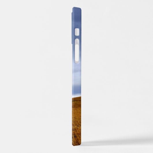 Coque iPhone 12 Pro Arbre dans un champ de blé (Côté gauche)