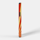 Coque iPhone 12 Pro Arrière - plan Retro Flame Sun Rays (Côté droit)