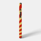 Coque iPhone 12 Pro Arrière - plan Retro Flame Sun Rays (Côté gauche)