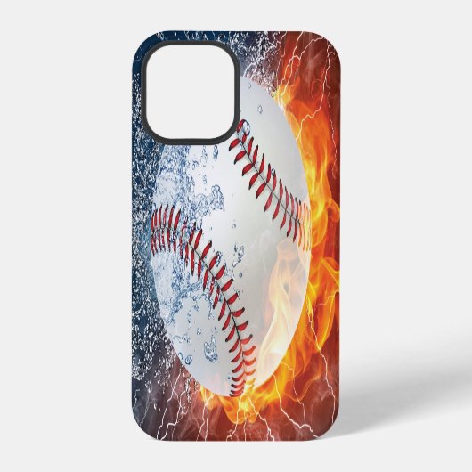 Coque iPhone 12 Pro Balle de baseball (Verso)