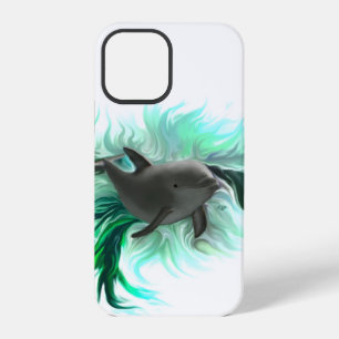 Coque iPhone 12 Pro Bébé dauphin