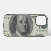 Coque iPhone 12 Pro Billet de 100 dollars (Verso Horizontal)