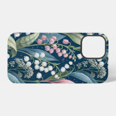 Coque iPhone 12 Pro Birth Flower Botanical Design (Verso Horizontal)