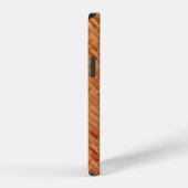 Coque iPhone 12 Pro Boho Wicker Rattan Panier (Côté droit)