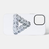 Coque iPhone 12 Pro Boîtier iPhone / iPad à illusion d'optique de dés (Verso Horizontal)