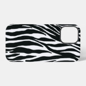 Coque iPhone 12 Pro Boîtier téléphonique d'impression Zebra (Verso Horizontal)