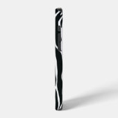 Coque iPhone 12 Pro Boîtier téléphonique d'impression Zebra (Côté gauche)