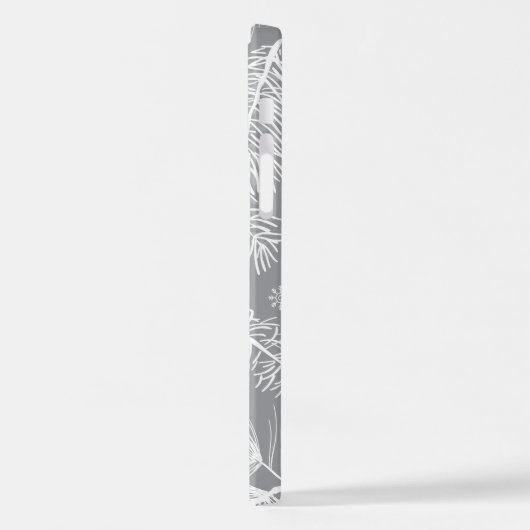 Coque iPhone 12 Pro Branches et pin 4 (Côté gauche)