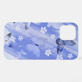 Coque iPhone 12 Pro Butterfly Pattern 13 (Verso Horizontal)