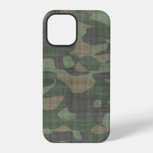 Coque iPhone 12 Pro Camo abstrait grossier (Verso)