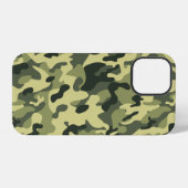 Coque iPhone 12 Pro Camo Vert (Verso Horizontal)