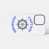 Coque iPhone 12 Pro "Capitaine génial" (Verso Horizontal)