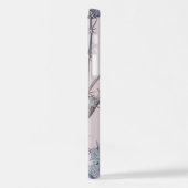 Coque iPhone 12 Pro Chardon bleu (Côté gauche)