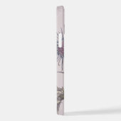 Coque iPhone 12 Pro Chardon bleu (Côté droit)