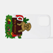 Coque iPhone 12 Pro Chiffre XMas (Verso Horizontal)