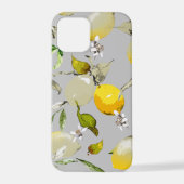 Coque iPhone 12 Pro citrons aquarelle 18 (Verso)