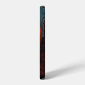 Coque iPhone 12 Pro Citrouille mal (Côté gauche)