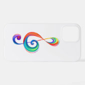 Coque iPhone 12 Pro Clé arc-en-ciel (Verso Horizontal)