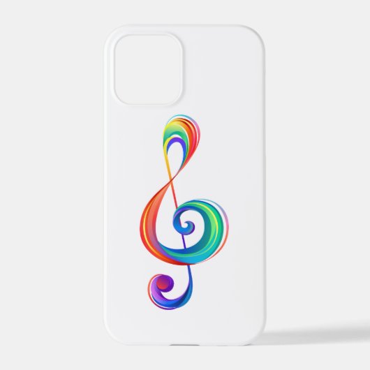Coque iPhone 12 Pro Clé arc-en-ciel (Verso)
