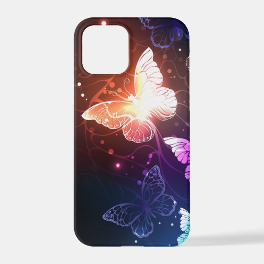Coque iPhone 12 Pro Clowing Night Butterflies (Verso)