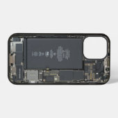 Coque iPhone 12 Pro Conception de conception interne (Verso Horizontal)