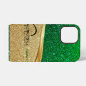 Coque iPhone 12 Pro Conception de couverture téléphonique du logo pers (Verso Horizontal)