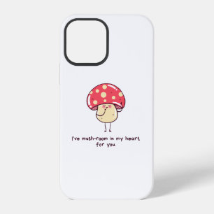 Coque iPhone 12 Pro coquet étui de téléphone champignon