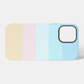 Coque iPhone 12 Pro Couleurs Multi Pastel (Verso Horizontal)