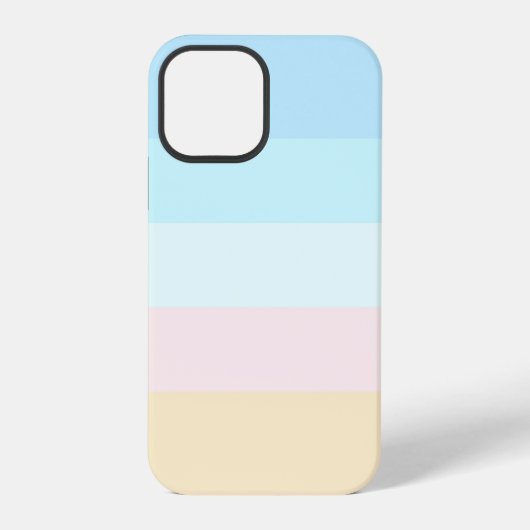 Coque iPhone 12 Pro Couleurs Multi Pastel (Verso)