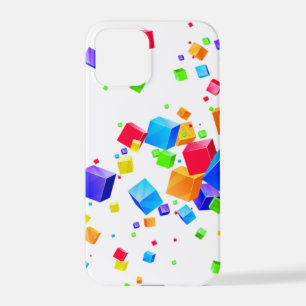 Coque iPhone 12 Pro Cubes colorés 1