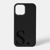 Coque iPhone 12 Pro Custom with Initial Name (Verso)