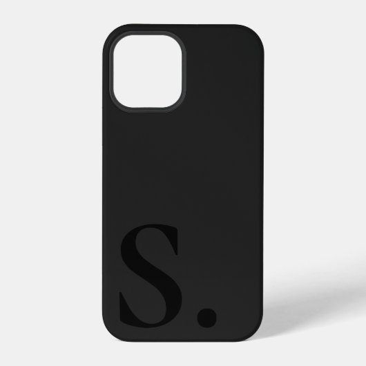 Coque iPhone 12 Pro Custom with Initial Name (Verso)