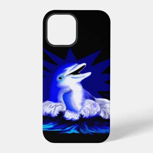 Coque iPhone 12 Pro Dauphin souriant (Verso)
