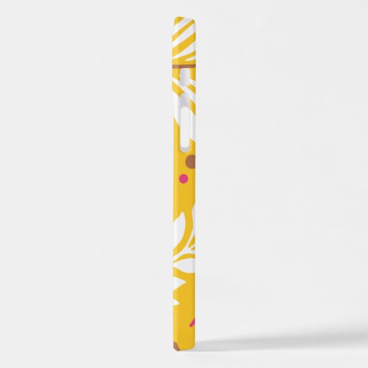 Coque iPhone 12 Pro Design floral 24 (Côté gauche)